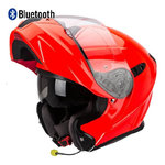 Scorpion Exo 920 solid Neon Red Bluetooth-Intercom