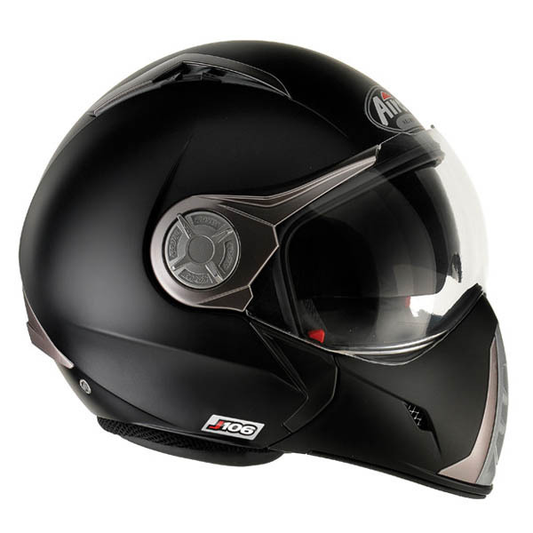TG L Airoh Casco Helmet J106 Color Black Matt Airoh En Promoción 