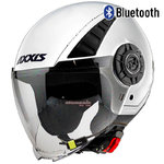 Casco AXXIS Metro Air Solid White Bluetooth